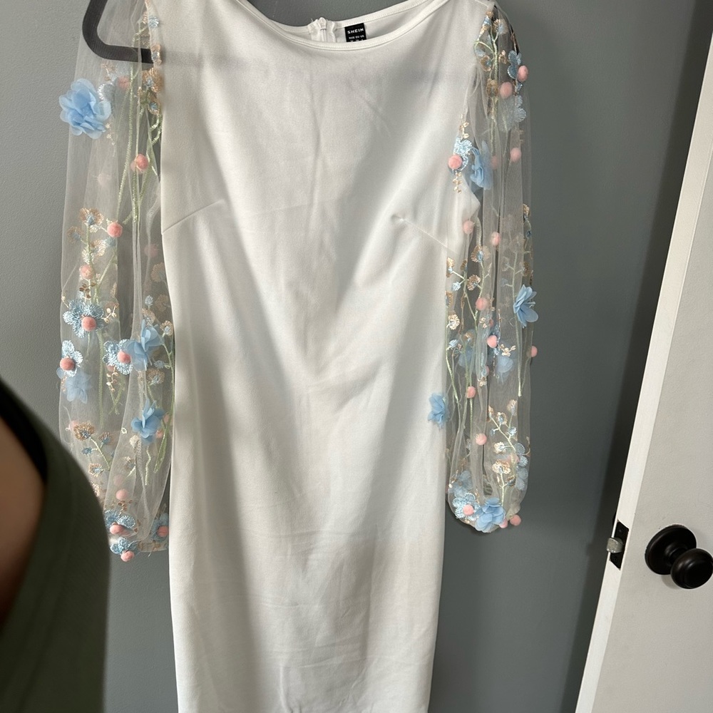 White dress